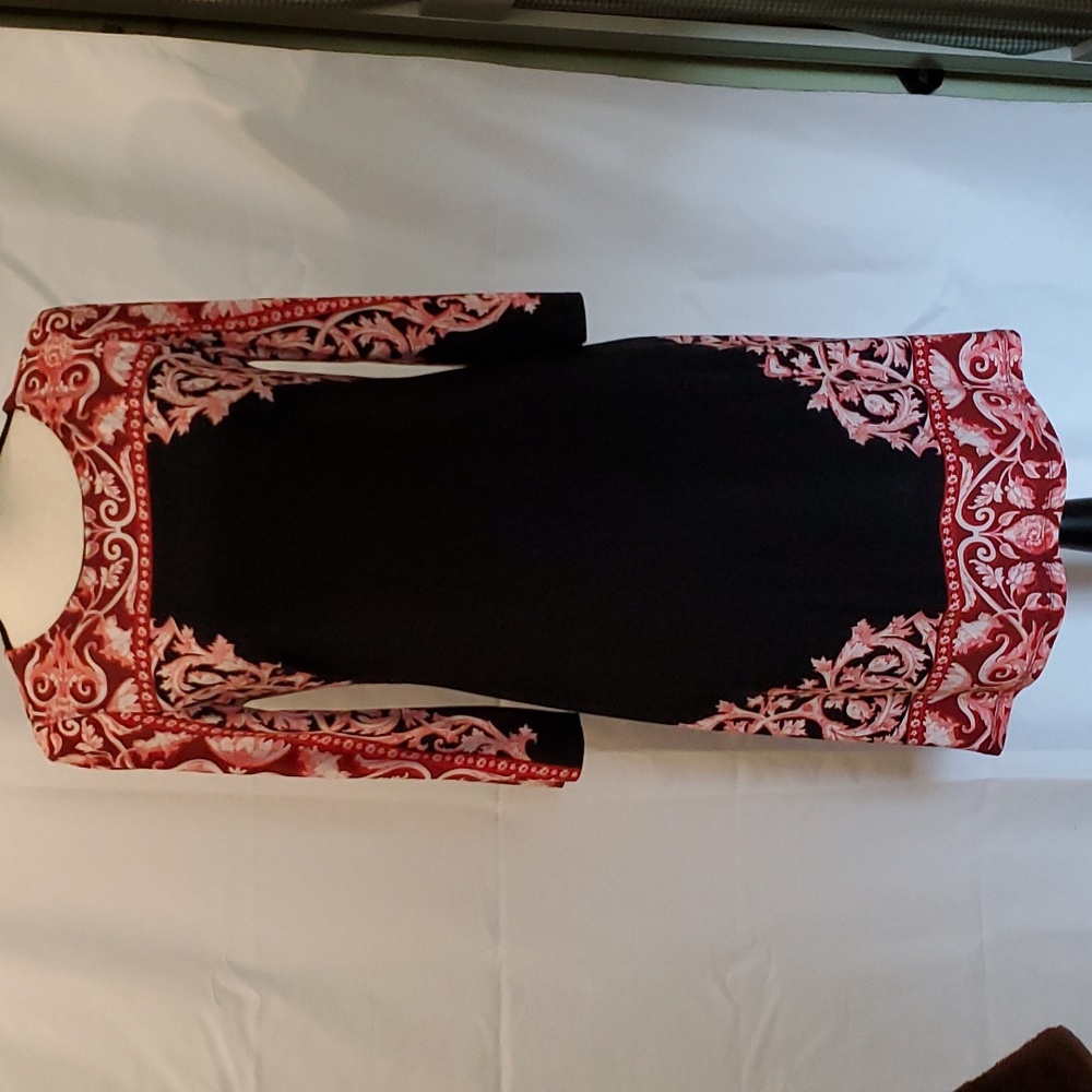 INC Dress with unattached tie belt P/M